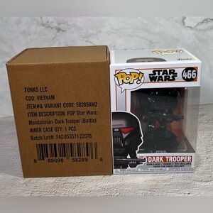 Funko Pop Star Wars Mandalorian Dark Tropper